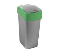 Curver Flip Bin Contenedor de reciclaje verde (45 litros)