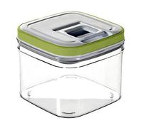 Curver Grand Chef 217832 - Contenedor para el Almacenamiento de los Alimentos, en Forma de Cubo, San, Dimensiones: 12 x 12 x 10 cm, de Color: Verde