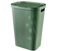 Curver Hamper Infinity Recycled Baúl para la Colada, Verde, 59