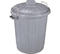 Curver K&Bz Barril para Comida con Tapa L Gris 23L, 40 x 35 x 45 cm