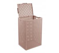 Curver kaya - cesta para ropa sucia, 60 l, color rosa