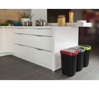 Curver kosz de basura flip bin 10l, naranja, diseño práctico y elega