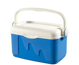 Curver Nevera portátil con asa, Ideal para Camping, Playa, Picnic, Capacidad 10 L, Color Azul