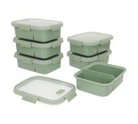 Curver pack 6 recipientes herméticos 20x15x7 cm (0,6+0,3l)