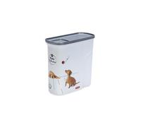 Curver PetLife - Contenedor de comida seca para perros, 20,5 x 8,6 x 19,40 cm