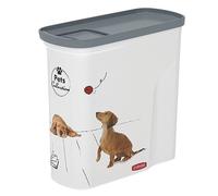 Curver PetLife - Contenedor de comida seca para perros, 20,5 x 8,6 x 19,40 cm
