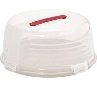 CURVER Recipiente para Tartas, Cremoso, 34.7 x 34.7 x 15.6 cm