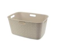 CURVER SOFTEX - Cesta para la colada, 45 L, color blanco