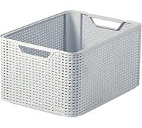 CURVER Style-Caja de Almacenamiento Grande, Gris, 30 L, 30 litros