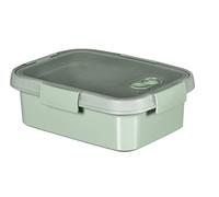 CURVER To Go Nomade Rect, 1 Litre Plastic Storage Box with Lid - Recycle (Smart Eco Line)