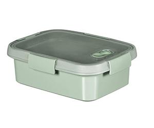 CURVER To Go Nomade Rect, 1 Litre Plastic Storage Box with Lid - Recycle (Smart Eco Line)