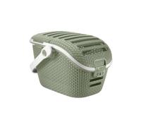 Curver Transportín para mascotas de lado duro, color verde brumoso, hasta 8 kg, para gatos y perros