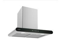 CurveVent 60cm 682m³/h Campana Extractora de Pared Plata