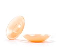 CURVIVA Pezoneras Circular De Silicona Adhesivas Talla M Tono Caramelo | Cubre Pezones Invisibles, Resistentes y Reutilizables. Ideales para Vestidos sin Sujetador y Ropa Ajustada
