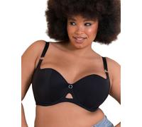 Curvy Kate Boost Me Up Sujetador Tipo Balconet, Opaco, Negro, 38FF para Mujer