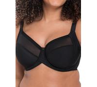 Curvy Kate Sujetador Wonderfully Full Cup Tipo Balconet, Opaco, Negro, 44FF para Mujer