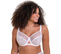 Curvy Kate Victory 4 Part Balcony Bra Sujetador Tipo Balconet, White, 115E para Mujer