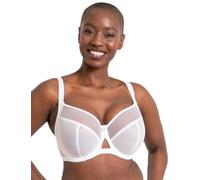 Curvy Kate Victory 4 Part Balcony Bra Sujetador Tipo Balconet, White, 80H para Mujer