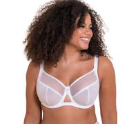 Curvy Kate Victory 4 Part Balcony Bra Sujetador Tipo Balconet, White, 85G para Mujer