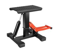 CUSANSK Soporte elevador para motocicleta, altura regulable hasta 200 kg, estructura de acero resistente, ayuda de elevación para motocross, enduro, trial, todoterreno, motocicleta, taller, etc