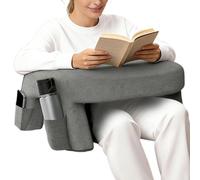 Cuscini da Lettura a in Memory Foam | per e Divano | per Il Supporto Delle Gambe o Schiena Durante Rilassarsi, Giocare, Leggere o Guardare la TV Grigio Larghezza Extra