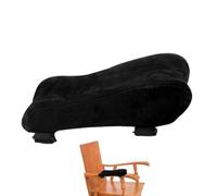 Cuscino Bracciolo per Sedia Ufficio - Copri Braccioli Regolabili Lavabili Universali | Cuscinetti Imbottiti Ergonomici per Supporto Gomiti e Braccia, Uso Casa Lavoro Scrivania PC