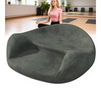 Cuscino da meditazione per seduta a pavimento, CojíN De MeditacióN, Cojín de Yoga desmontable, 24 × 22.8 × 6.7in, Espuma Memoria, Banco de Meditación, Para Yoga, Meditación, Relajación DarkGreen