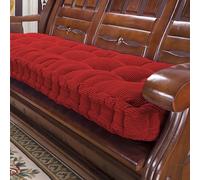 cuscino per lettino prendisole 55x155cm/21x61in Morbido e spesso, con cinghie su entrambi i lati, il cuscino del sedile è dotato di un Design a Punto fisso per evitare che l'imbottitura si s