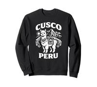 Cusco Perú Alpaca Andes Gráfico Sudadera