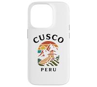 Cusco Perú Retro Ciudad Inca Montaña Andina Sudamérica per Carcasa para iPhone 14 Pro