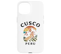 Cusco Perú Retro Ciudad Inca Montaña Andina Sudamérica per Carcasa para iPhone 15