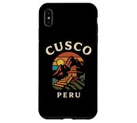 Cusco Perú Retro Ciudad Inca Montaña Andina Sudamérica per Carcasa para iPhone XS MAX