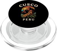 Cusco Perú Retro Ciudad Inca Montaña Andina Sudamérica per PopSockets PopGrip para MagSafe