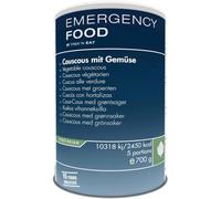 TREK'N EAT Cuscús de alimentos de emergencia con verduras | Alimentos de emergencia duraderos