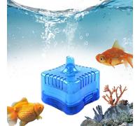 Cushangty Filtro de esponja de peces, filtro de acuario interno, Filtro de esponja de esquina potente de la bomba de aire susurro, Suministros de peces para la circulación del agua, agua salada y agua