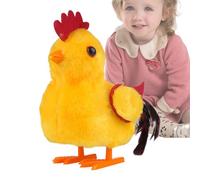 Cushangty Juguete De Gallo Caminante - Juguete Animado con Sonido y Movimiento Realista,Muñeco Interactivo Sensorial Educativo para Desarrollo Temprano Y Juego Creativo