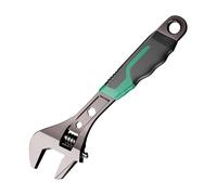 Cushangty Llave Ajustable Antideslizante,Portátil Y Resistente A La Corrosión,Ergonómico - Resistente Al Desgaste Multiusos Para Reparación Del Hogar, Mantenimiento Automotriz, Fontanería,