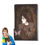 Cushangty Notebook gótico, cuaderno vintage - Manual de ilustración para colorear del diario gótico,Notebook Goth para estudio de trabajo, 256 páginas, revistas para escribir mujeres para hombres que