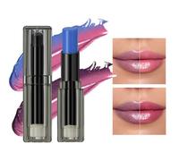 Cushangty Ph Lipstick Changing Changing, Color Changing Lip Balm, Conjunto de 2 labial de pH hidratante Cambio de color, Temperatura reactiva, cuidado diario para viajes diarios, cenas