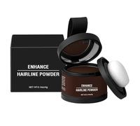 Cushangty Polvo para la línea del cabello para mujeres, polvo de sombra de pelo Root Cover Up con aplicador, resistente al agua, corrector gris duradero para más volumen del cabello para una plenitud