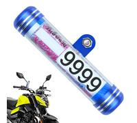 Cushangty Tubo De Registro Para Motocicleta,Tubo De Impuestos Para Motocicletas, Tubo de disco de control de motocicleta, Marco cilíndrico seguro del soporte del disco de impuestos impermeable para el