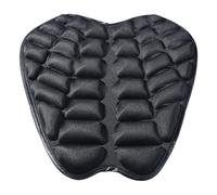 Cushion de asiento de motocicleta: almohadilla de equitación con absorción de choque, accesorio para el asiento para comodidad, malla transpirable con de presión, apoyo de larga distancia para