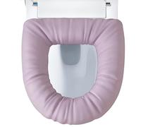 Cushion for Toilet Seat - Waterproof Elastic Tight Fit Padded Seat Cover | Anti Slip Toilet Seats Cushion Riser | Thickened Eva Leather Comfort Pad for Elderly Pregnancy Recovery Disabled Adults