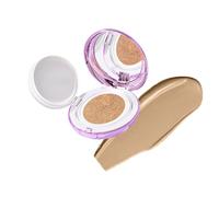 Cushion Foundation, BB Cream Hidratante En Cojín, Acabado Difuminado De Larga Duración, Ligero & Sin Efecto Máscara, Antitransferencia, Tono Bronce Luminoso, 18g (#6)