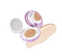 Cushion Foundation, BB Cream Hidratante En Cojín, Acabado Difuminado De Larga Duración, Ligero & Sin Efecto Máscara, Antitransferencia, Tono Bronce Luminoso, 18g (#4)