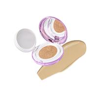 Cushion Foundation, BB Cream Hidratante En Cojín, Acabado Difuminado De Larga Duración, Ligero & Sin Efecto Máscara, Antitransferencia, Tono Bronce Luminoso, 18g (#3)