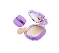 Cushion Foundation, BB Cream Mate Resistente Al Agua, Cobertura Total & Larga Duración, Ligero & Sin Efecto Máscara, Control De Brillo, Todo Tipo De Piel (Color natural)