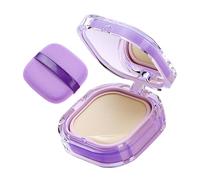 Cushion Foundation - Waterproof Full Concealer, 25g Portable Compact with Plush Puff, Breathable Mineral Pigment, Long-Lasting Matte Base, For Oily Combination Skin Wedding Dating Party