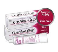 Cushion Grip Un termoplástico maleable Adhesivo para la dentadura Montaje y apriete 1 Oz
