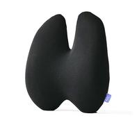 Cushion Lab - Almohada Lumbar Extra densa, Soporte ergonómico Patentado para Espalda multiregión para aliviar el Dolor de Espalda Baja, cojín de Apoyo Lumbar con Correa para Silla de Oficina, Coche,